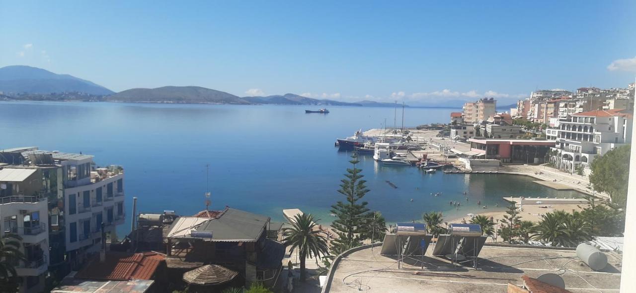 Stephan Apartments Sarande Bagian luar foto